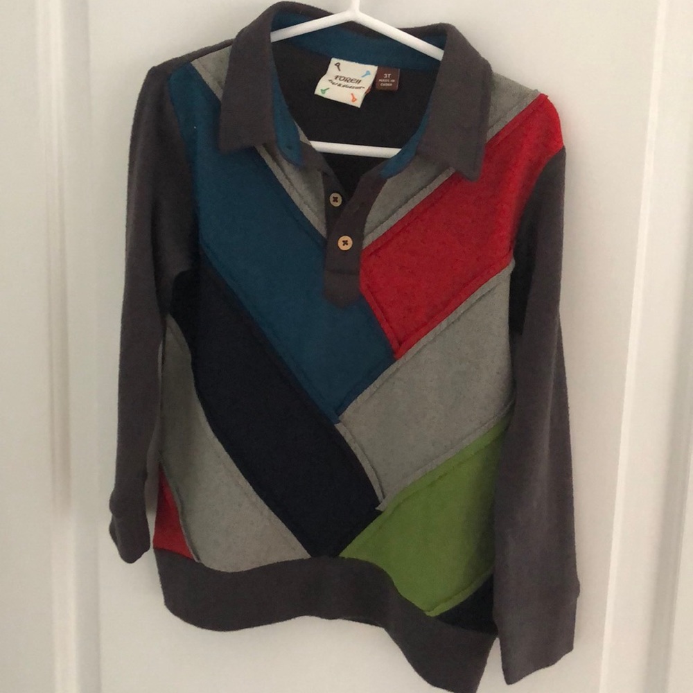 Brand new toddler boy sweater golf shirt